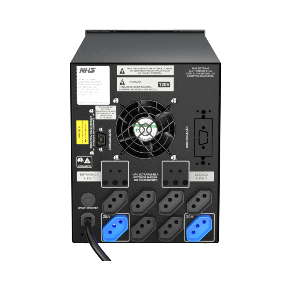 Nobreak Premium GIII 1500VA – b.58Ah – DPAK – ENG. – USB - imagem 2