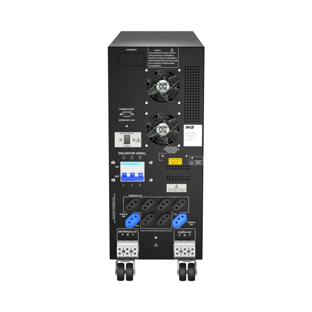 Nobreak Laser On Line GIII 6000VA – 16x9Ah – 220V – 220V - imagem 2