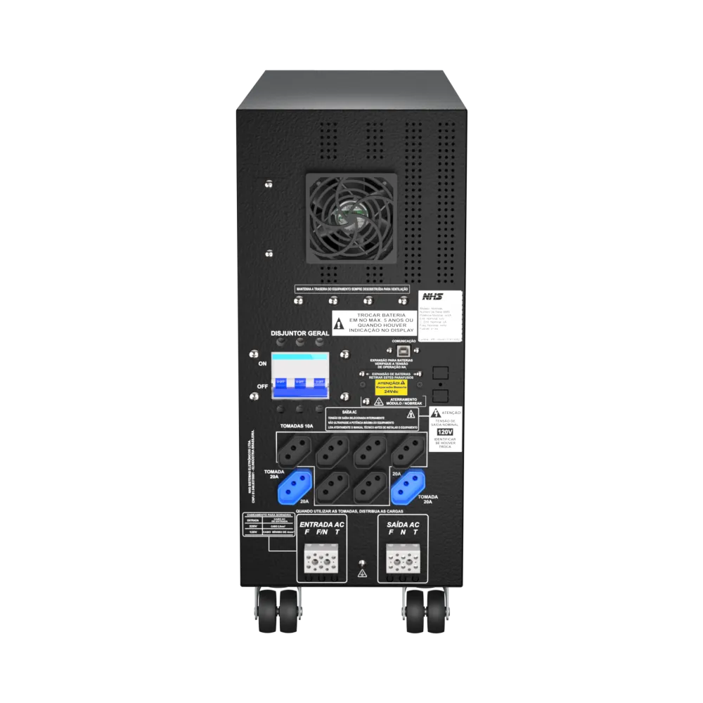 Nobreak Laser Senoidal GIII 2600VA – 2x58Ah – USB - imagem 2
