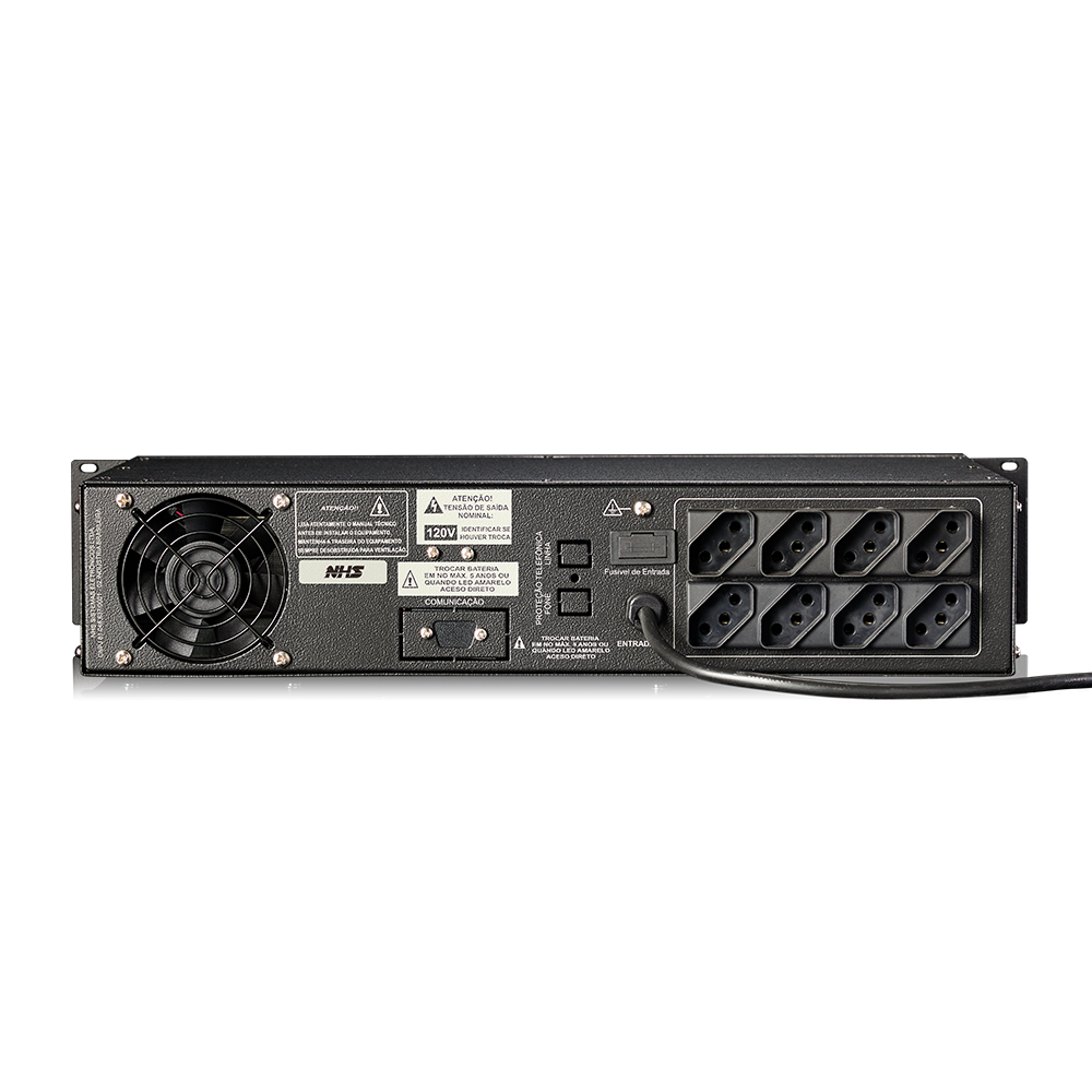 Nobreak Compact Senoidal Rack – 1000VA – 2x7Ah – KV30 – USB - imagem 3